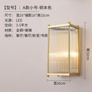 applique murale moderne en cristal doré argenté à led décorative