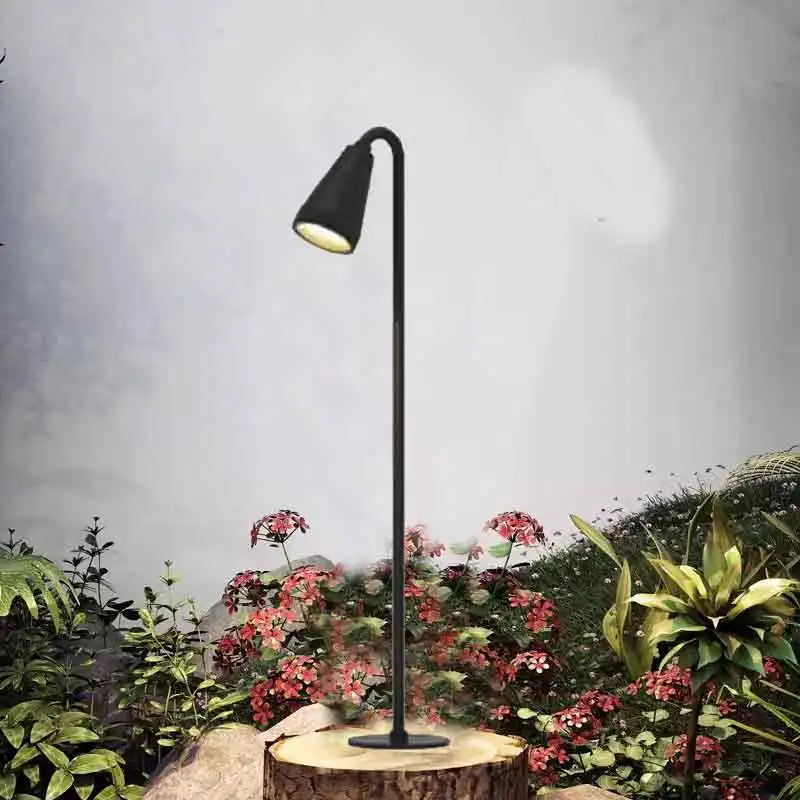 lampe d extérieur imperméable pour jardin et paysage fleuri - vue 3 sur 8