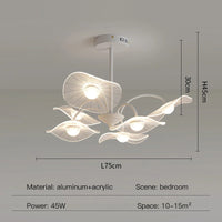 Lustre de salon moderne blanc décor à la maison Led lampe suspendue de plafond pour hall chambre Loft salle à manger cuisine luminaires