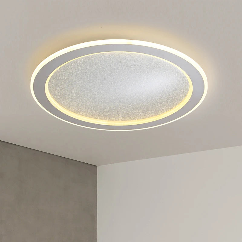 plafonnier led moderne en forme danneau pour décoration intérieure - vue 4 sur 9