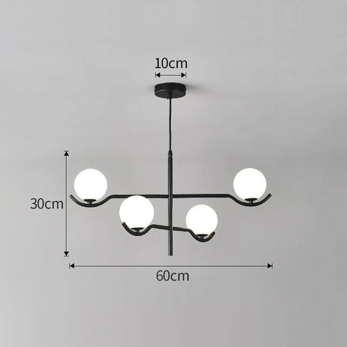 Lustre minimaliste pour salle à manger