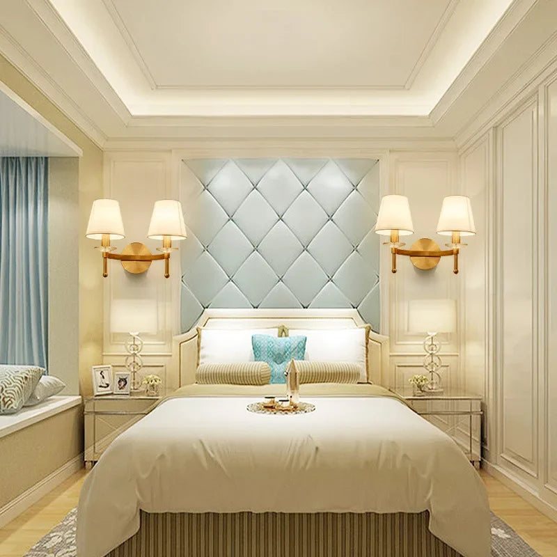applique murale led simple style européen pour hôtel villa