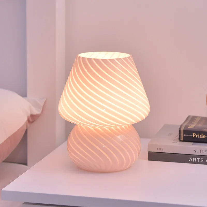 Lampe de bureau LED en verre - vue 4 sur 12