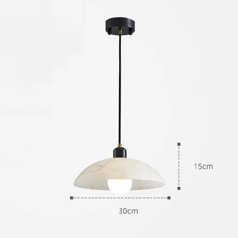 lustre de luxe en marbre populaire pour bar et restaurant - vue 6 sur 8