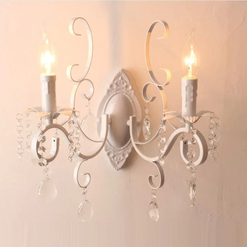Applique murale Vintage en cristal - vue 10 sur 10