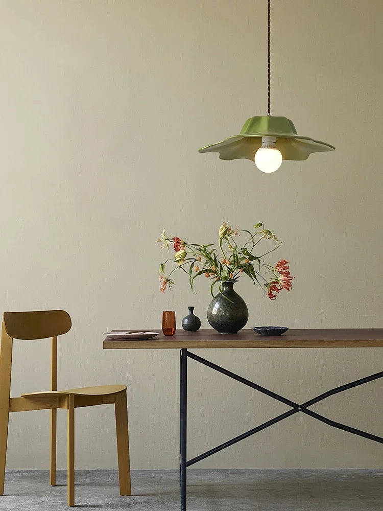 lustre moderne wabi-sabi pour intérieur original et élégant - vue 4 sur 8