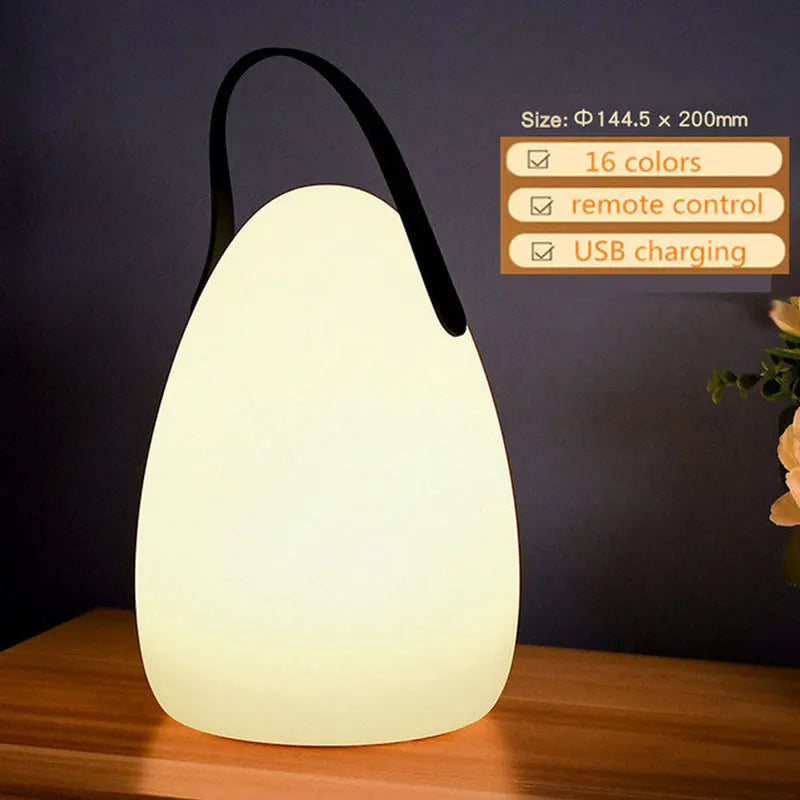 lampe de table extérieure sans fil avec télécommande intelligente - vue 5 sur 9