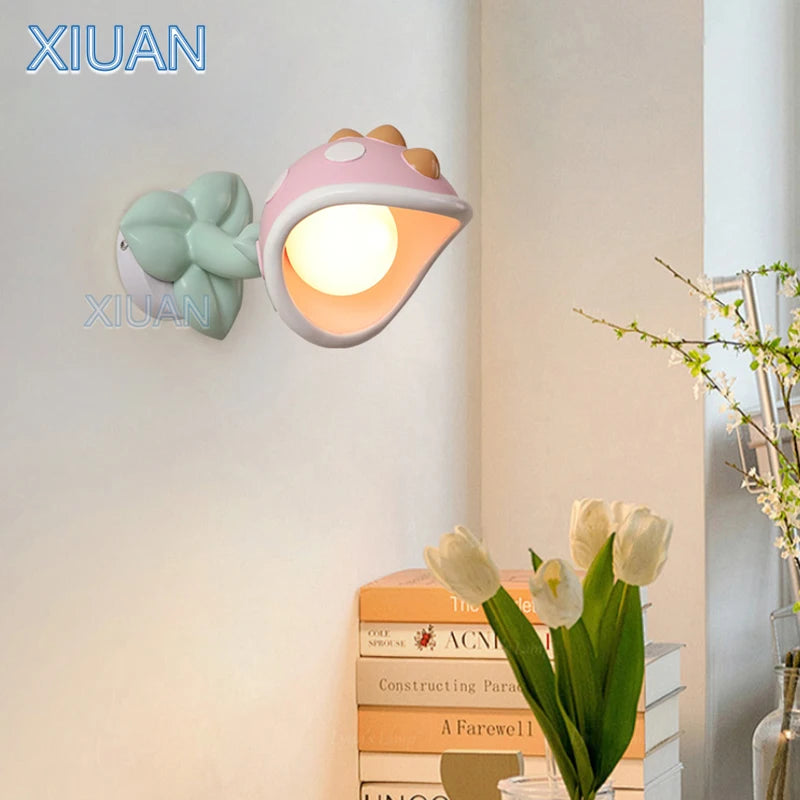 applique murale enfant en résine avec lumière led - vue 2 sur 6