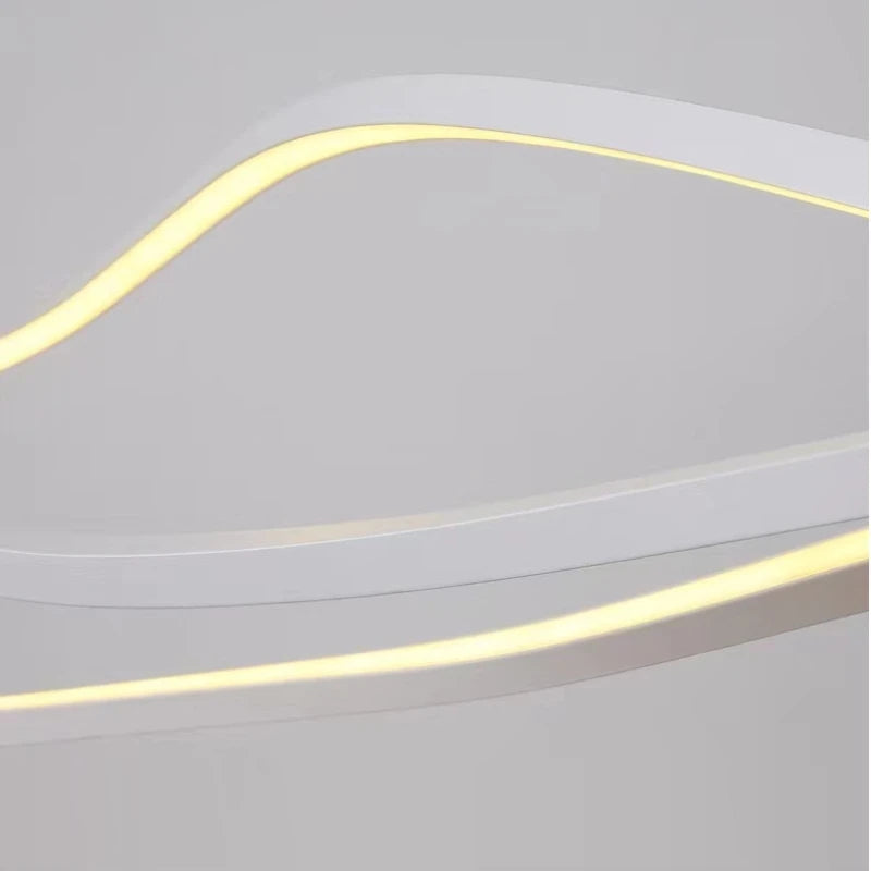 suspension led minimaliste en aluminium pour éclairage maison - vue 6 sur 8
