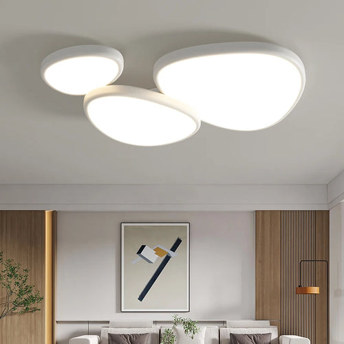 Modern minimalist nordic LED chandelier - vue 3 sur 10