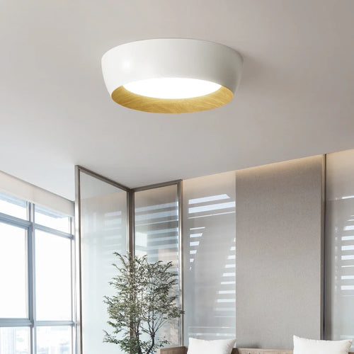 Plafonniers LED nordique pour salon chambre couloir Luminaire blanc noir gris lampe 	 lustres e pendentes