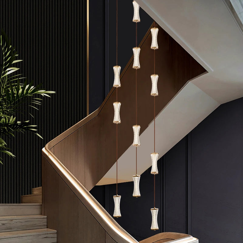 suspension moderne pour atmosphère nordique dans loft ou hall - vue 5 sur 27
