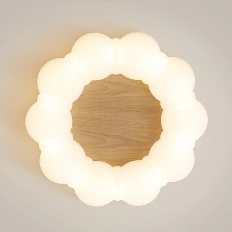 lustre nordique simple led personnalisé pour enfants - vue 7 sur 8