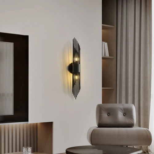 applique murale rétro en cuivre pour décoration intérieure élégante - vue 5 sur 8