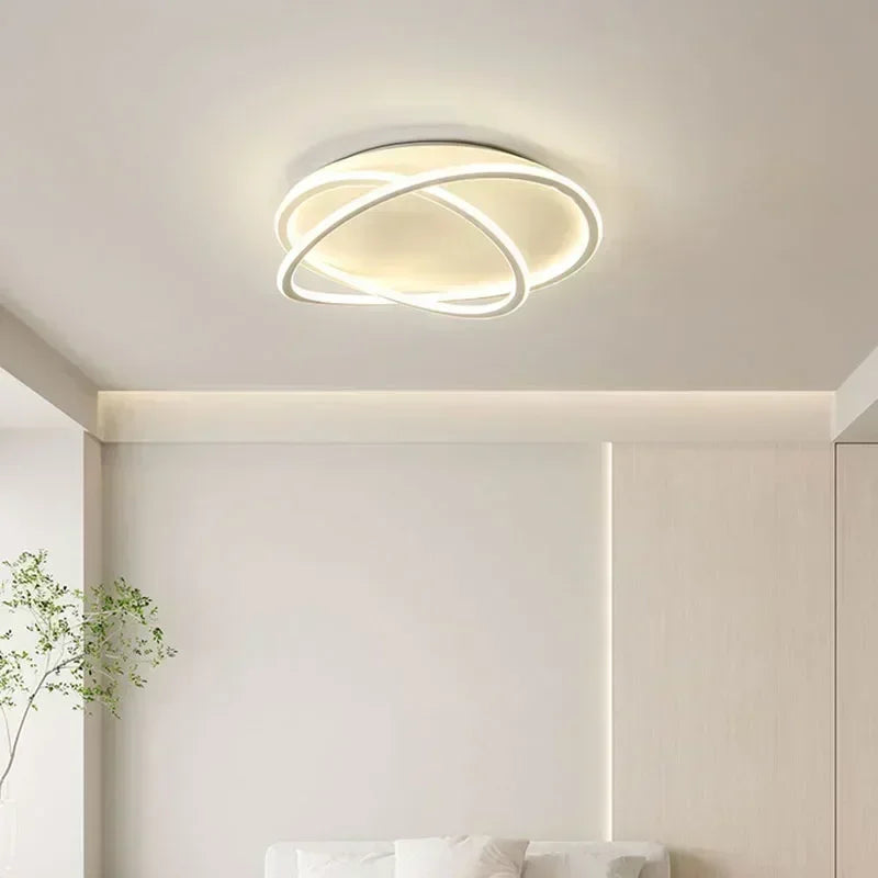 plafonnier moderne à leds pour décoration intérieure élégante - vue 4 sur 16