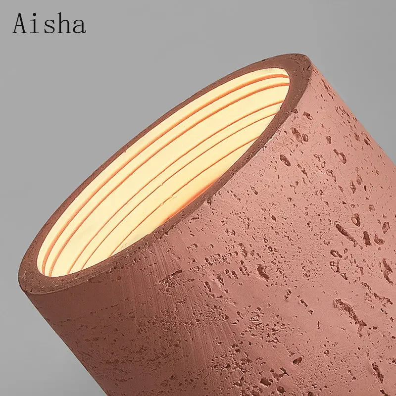 plafonnier led wabi-sabi style nordique pour décoration intérieure - vue 7 sur 14