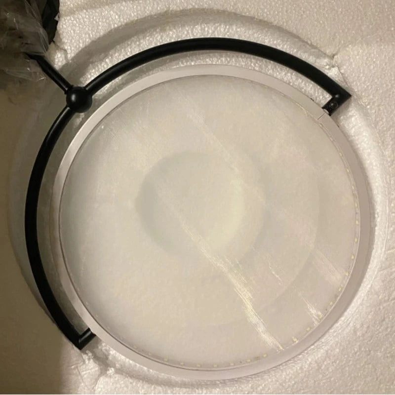 lustre nordique en fer noir pour éclairage intérieur - vue 5 sur 8