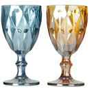 Verres vin cristal sculpté design élégant boissons maison