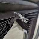 Store plissé occultant autocollant sans perçage pour fenêtre