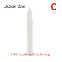lot de bougies led scintillantes sans flamme pour décoration de noël