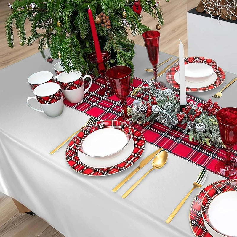 Nappe satin polyester douce oilproof pour table fete