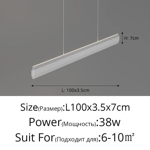 lustre suspendu au design moderne et luxueux