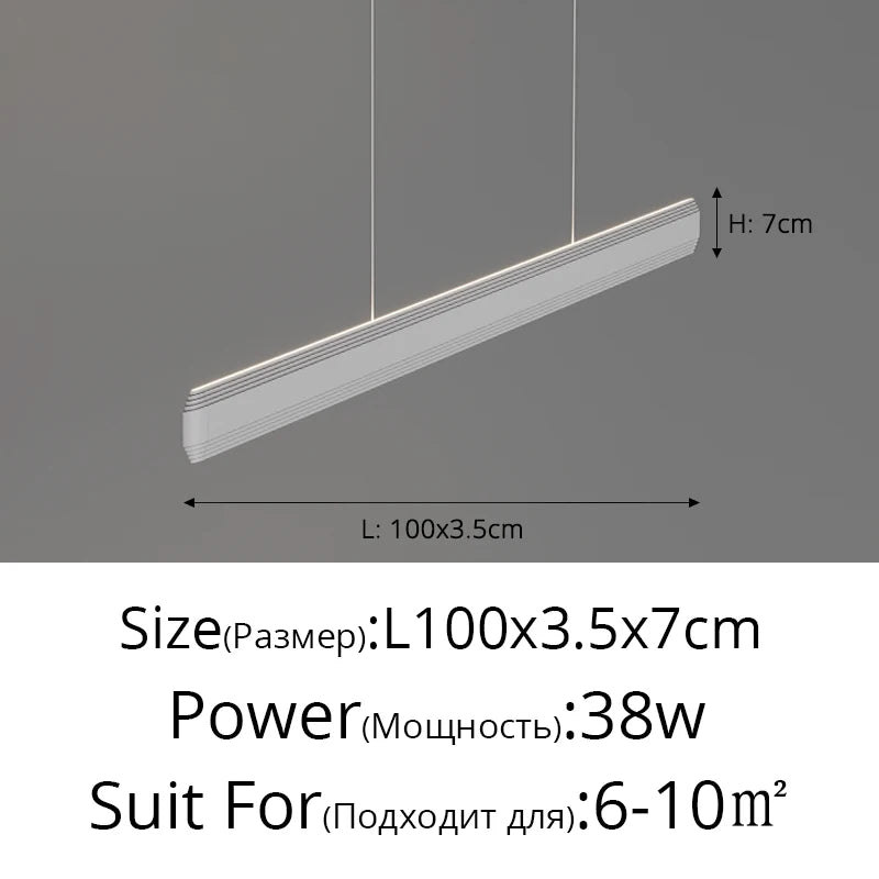 lustre suspendu au design moderne et luxueux - vue 13 sur 14