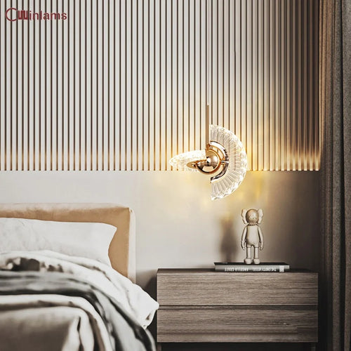 lustre led créatif nordique pour bar et restaurant - vue 2 sur 6