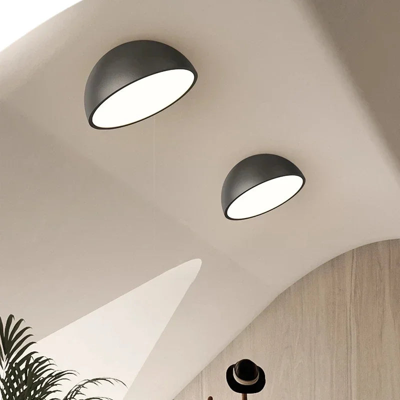 plafonnier moderne rond nordique à gradation pour décoration intérieure - vue 6 sur 14