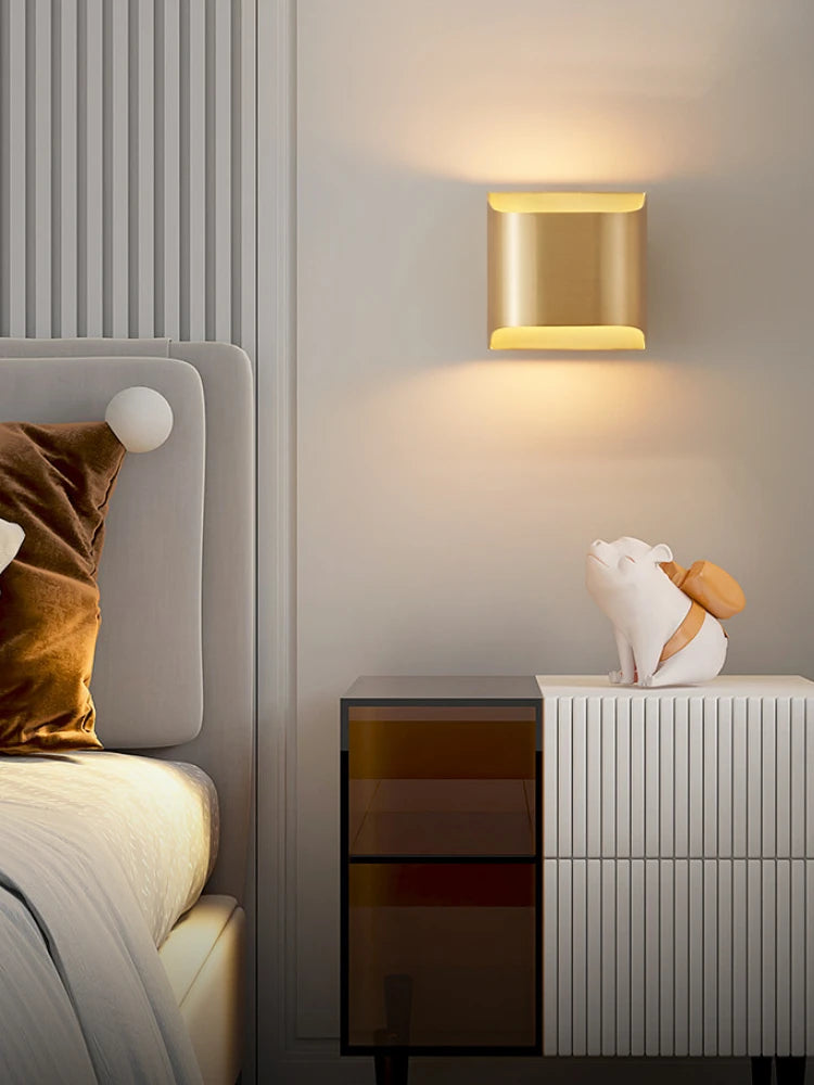 applique murale en cuivre design italien pour intérieur moderne - vue 5 sur 10