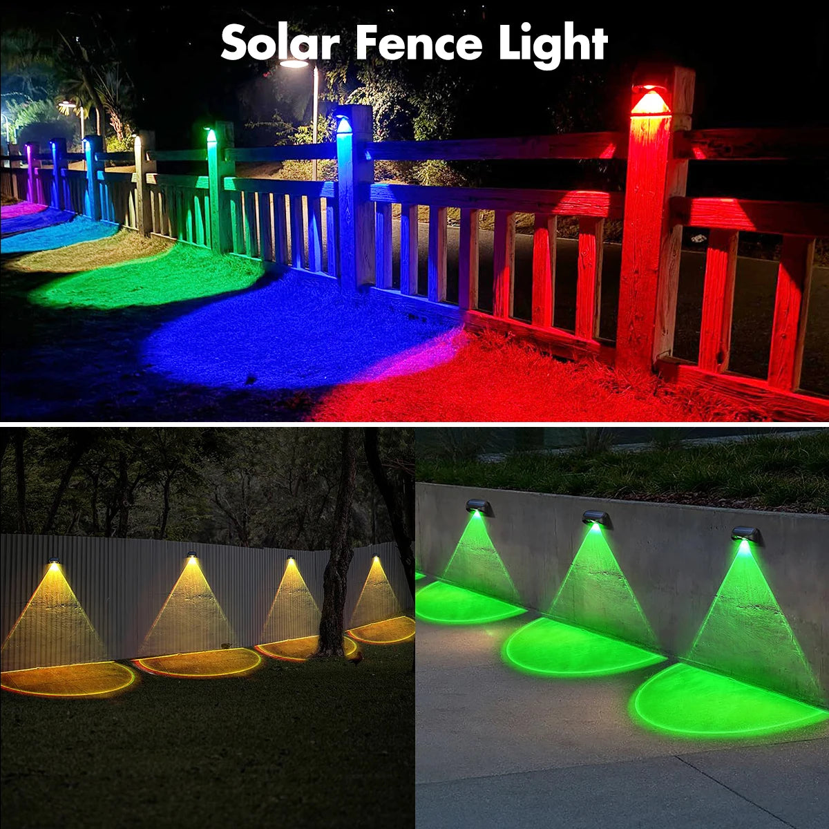 lampes solaires étanches pour éclairage extérieur crépuscule à aube - vue 9 sur 8
