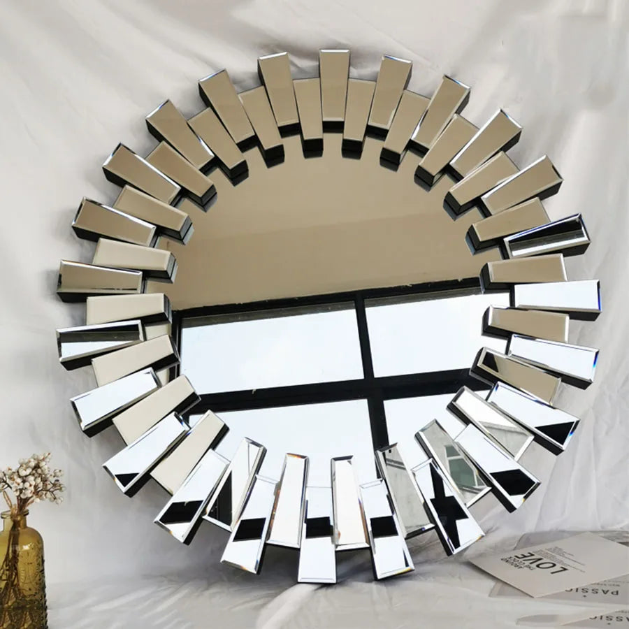 miroirs ronds décoratifs autocollants pour décoration et maquillage - vue 4 sur 7