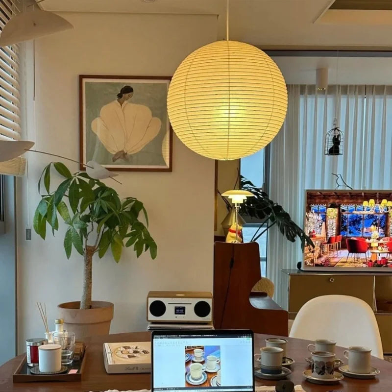 lustre led suspendu style nordique pour décoration intérieure - vue 7 sur 11