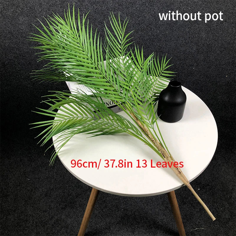 palmier artificiel monstera et fougère pour décoration intérieure extérieure - vue 6 sur 10
