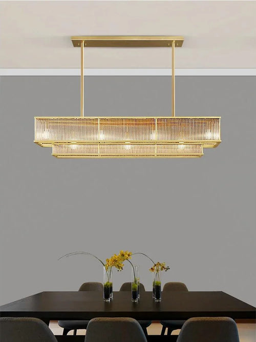 lustre en cristal rétro circulaire design pour décoration intérieure - vue 5 sur 15