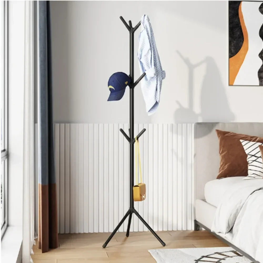 porte-manteau sur pied pratique pour un rangement optimisé - vue 3 sur 8