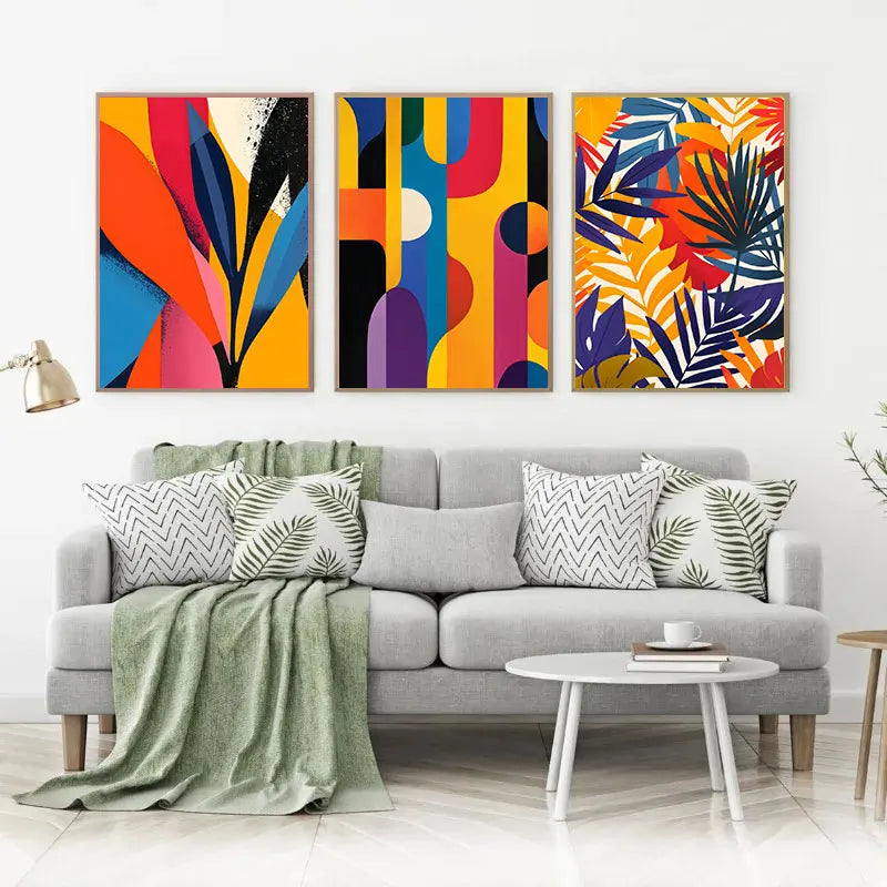peinture abstraite décorative pour art mural esthétique
