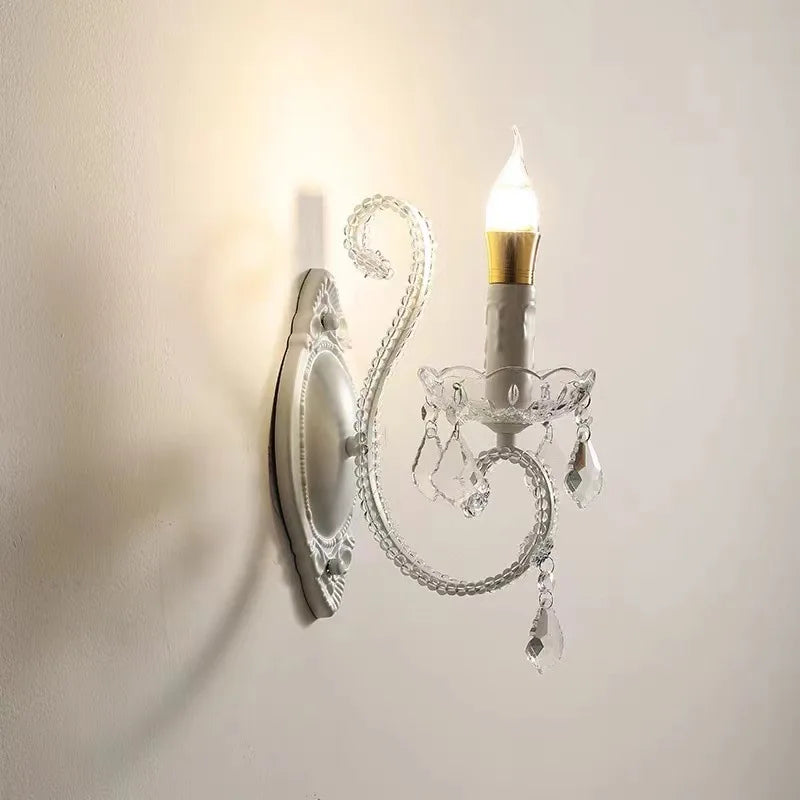 lustre retro en cristal art nordique pour salon et salle à manger - vue 3 sur 11