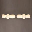 lustre en verre minimaliste moderne pour espaces créatifs et bars