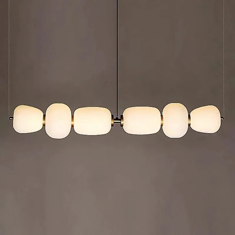 lustre en verre minimaliste moderne pour espaces créatifs et bars - vue 2 sur 7
