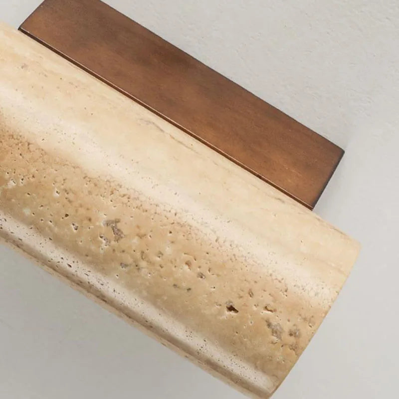 applique murale led en pierre naturelle avec gradation de température - vue 6 sur 8