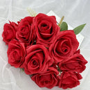 bouquet de roses artificielles en soie pour décoration de mariage