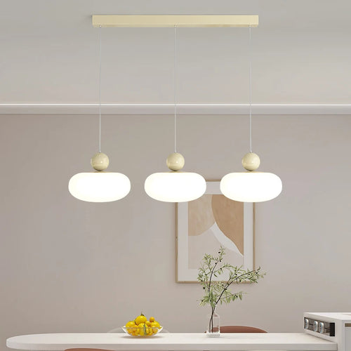 lustre LED avec lampes modernes - vue 7 sur 10