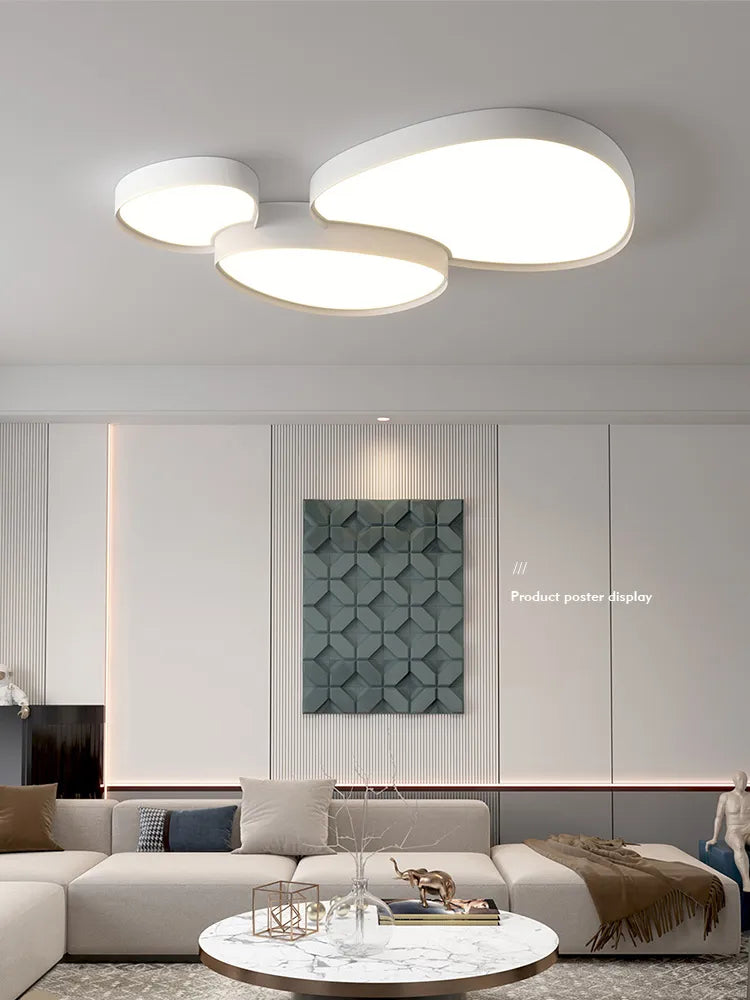 Plafonnier led maison salon nordique