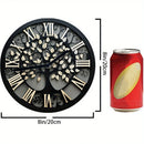 Elegant 8X8" Tree of Life Aluminum Wall Clock - Silent, Diy Decor for Bedroom &amp; Valentine'S Day Clocks Wall Home Decor