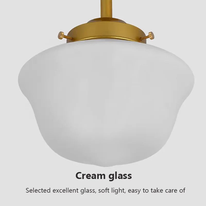 Suspension en verre LED rétro - vue 7 sur 26
