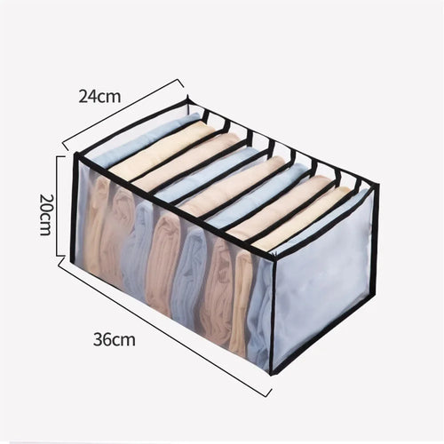 organisateur de vêtements pour rangement de pantalons et sous-vêtements