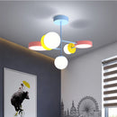Nordic minimalist children's room chandelier