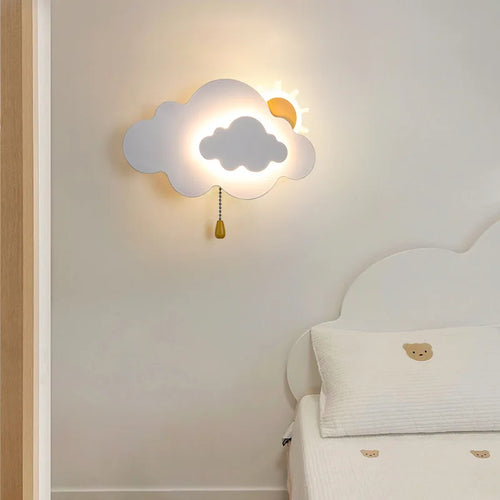 applique murale nuage design artistique pour décoration intérieure