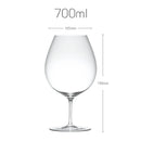 verre a vin cava court style kimura cristal